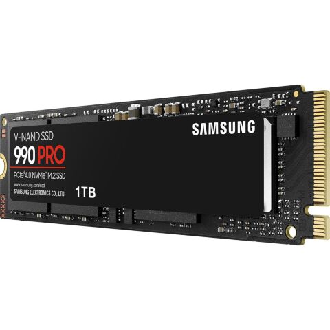 Накопитель SSD M.2 2280 1TB 990 PRO Samsung (MZ-V9P1T0BW) - Внутренние SSD  - Внутренние SSD 