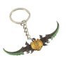 Брелок World of Warcraft Warglaive Of Azzinoth Боевые глефы Аззинота 7 см.