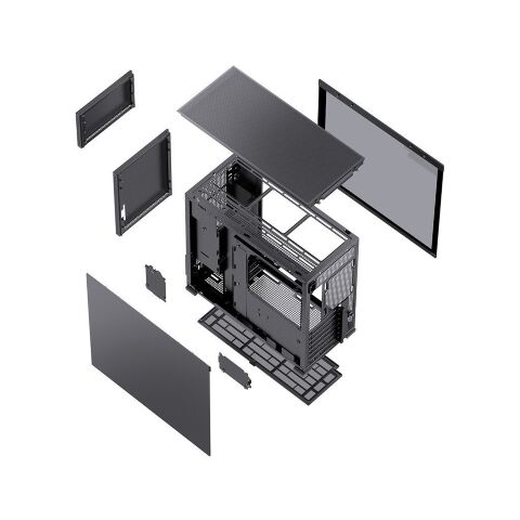 Корпус для ПК JONSBO D41 MESH Black - Корпуса  - Корпуса 