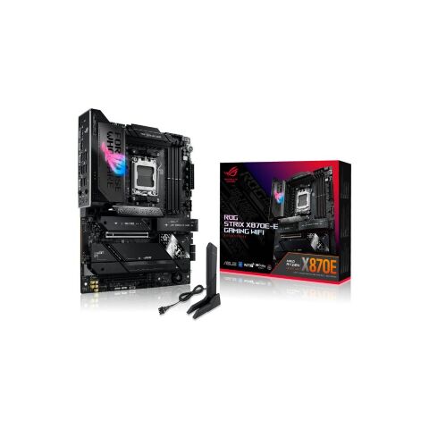 Материнская плата ASUS ROG STRIX X870E-E GAMING WIFI - Системные (материнские) платы  - Системные (материнские) платы 
