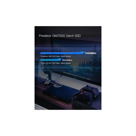 Накопитель SSD M.2 2280 4TB GM7000 Acer Predator (BL.9BWWR.107) - Внутренние SSD  - Внутренние SSD 