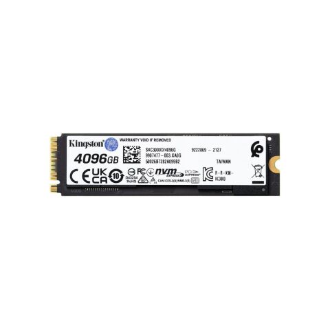 Накопитель SSD M.2 2280 4TB Kingston (SKC3000D/4096G) - Нулевой остаток (Feed)  - Нулевой остаток (Feed) 