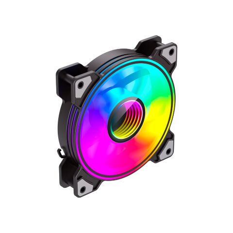 Кулер для корпуса Gamemax Dual Ring Infinity BK - Нулевой остаток (Feed)  - Нулевой остаток (Feed) 