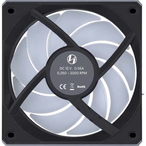 Кулер для корпуса Lian Li Uni Fan CL WIRELESS 120-3, Black (G99.12CL1W3B.00) - Нулевой остаток (Feed)  - Нулевой остаток (Feed) 