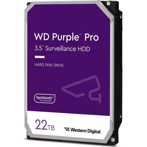 Жесткий диск 3.5" 22TB WD (WD221PURP) - Нулевой остаток (Feed)  - Нулевой остаток (Feed) 