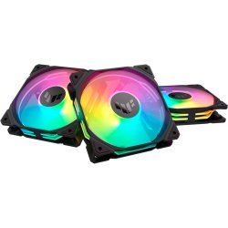 Кулер для корпуса ASUS TUF GAMING TR120 FAN ARGB BLACK 3IN1 (90DA0090-B09020)