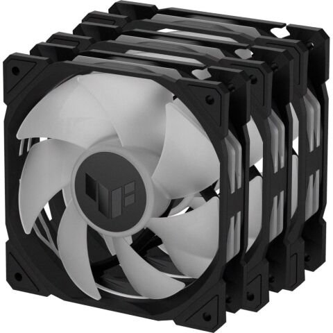 Кулер для корпуса ASUS TUF GAMING TR120 FAN ARGB BLACK 3IN1 (90DA0090-B09020) - Нулевой остаток (Feed) - Нулевой остаток (Feed)