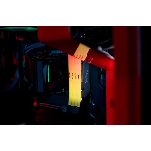 Модуль памяти для компьютера DDR4 32GB 3600 MHz Renegade RGB Kingston Fury (ex.HyperX) (KF436C18RB2A/32) - Нулевой остаток (Feed)  - Нулевой остаток (Feed)