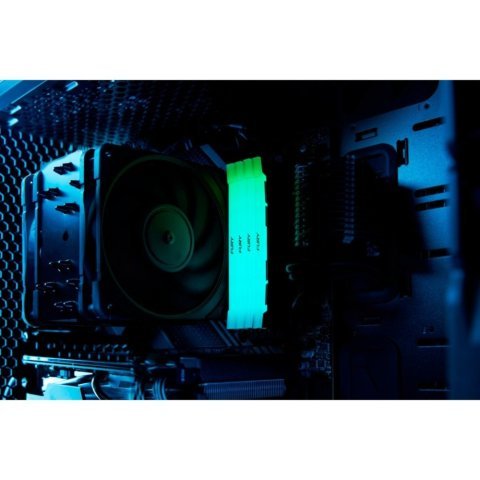 Модуль памяти для компьютера DDR4 32GB 3600 MHz Renegade RGB Kingston Fury (ex.HyperX) (KF436C18RB2A/32) - Нулевой остаток (Feed)  - Нулевой остаток (Feed)