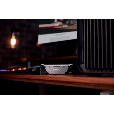 Модуль памяти для компьютера DDR4 32GB 3600 MHz Renegade RGB Kingston Fury (ex.HyperX) (KF436C18RB2A/32) - Нулевой остаток (Feed)  - Нулевой остаток (Feed)