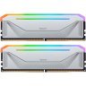 Модуль памяти для компьютера DDR5 32GB (2x16GB) 5200 MHz NOX RGB Silver Apacer (AH5U32G52C522NWAA-2)