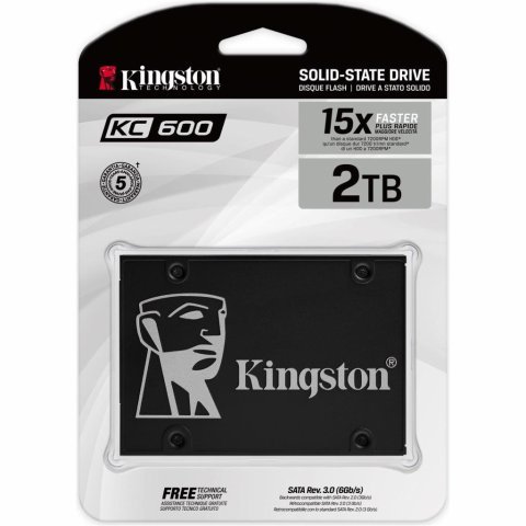 Накопитель SSD 2.5" 2TB Kingston (SKC600/2048G) - Внутренние SSD - Внутренние SSD