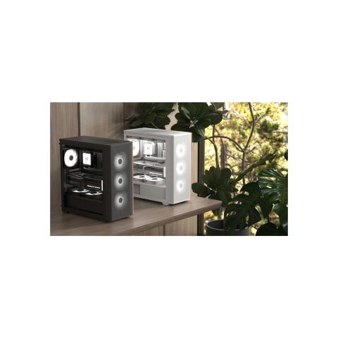 Корпус AeroCool D501A-G-WT-v2 White (ACCM-DS01043.21) - Корпуса  - Корпуса 