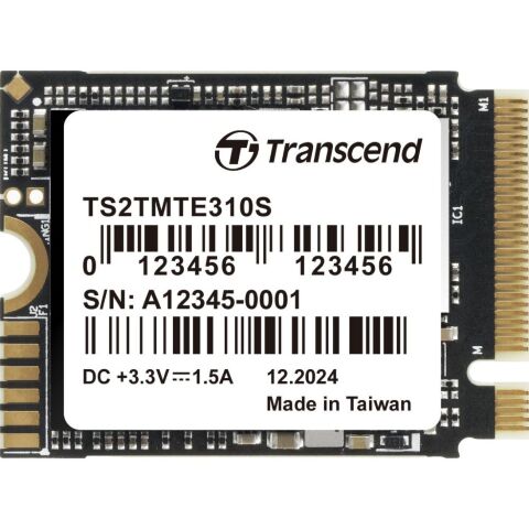 Накопитель SSD M.2 2230 512GB 310S Transcend (TS512GMTE310S) - Внутренние SSD  - Внутренние SSD 