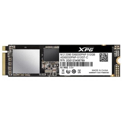 Накопитель SSD M.2 2280 512GB ADATA (ASX8200PNP-512GT-C) - Внутренние SSD  - Внутренние SSD 