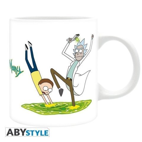 Кружка Rick and Morty Portal 2 Ceramic Mug Чашка Рик и Морти 320 ml -   -