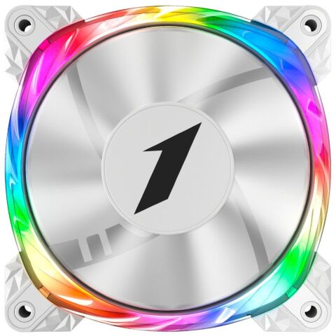 Кулер для корпуса 1stPlayer FS7 White (FS7-WH-1IN1) - Вентиляторы к корпусам  - Вентиляторы к корпусам 