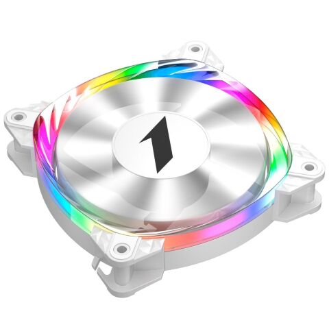 Кулер для корпуса 1stPlayer FS7 White (FS7-WH-1IN1) - Вентиляторы к корпусам  - Вентиляторы к корпусам 