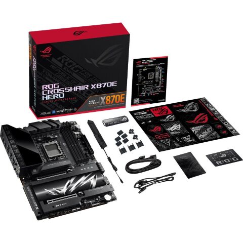 Материнская плата ASUS ROG CROSSHAIR X870E HERO - Системные (материнские) платы  - Системные (материнские) платы 