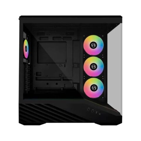Корпус для ПК Lian Li V100R case with pre-installed four 120mm RGB PWM fan, Black (G99.V100RX.01) - Корпуса  - Корпуса 