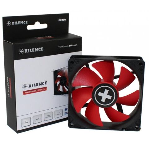 Кулер для корпуса Xilence XPF80.R.PWM (XF040) - Вентиляторы к корпусам  - Вентиляторы к корпусам 