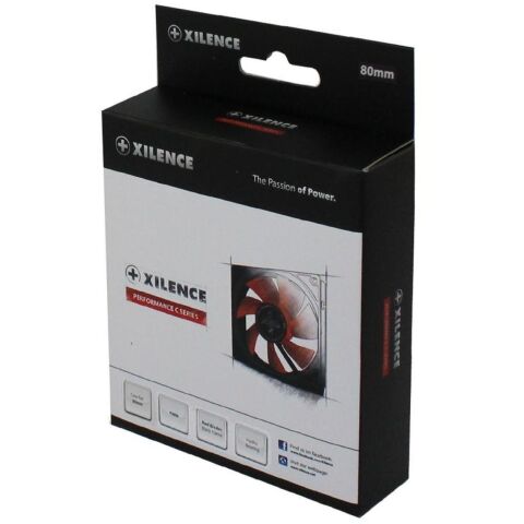 Кулер для корпуса Xilence XPF80.R.PWM (XF040) - Вентиляторы к корпусам  - Вентиляторы к корпусам 