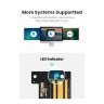 Контроллер Ugreen PCI-E 3.0 for SSD M.2 (NVMe) x4 CM302 (70503)