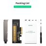 Контроллер Ugreen PCI-E 3.0 for SSD M.2 (NVMe) x4 CM302 (70503)
