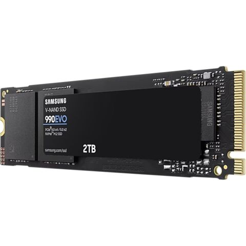 Накопитель SSD M.2 2280 2TB 990 EVO Samsung (MZ-V9E2T0BW) - Внутренние SSD  - Внутренние SSD 