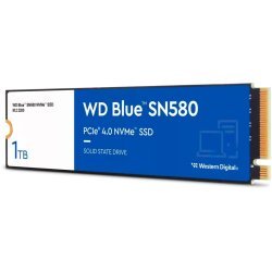 Накопитель SSD M.2 2280 1TB SN580 Blue WD (WDS100T3B0E)