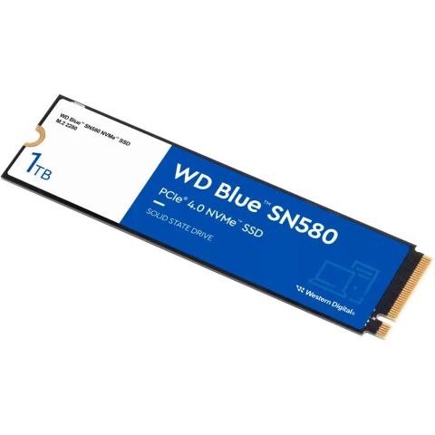 Накопитель SSD M.2 2280 1TB SN580 Blue WD (WDS100T3B0E) - Нулевой остаток (Feed)  - Нулевой остаток (Feed) 