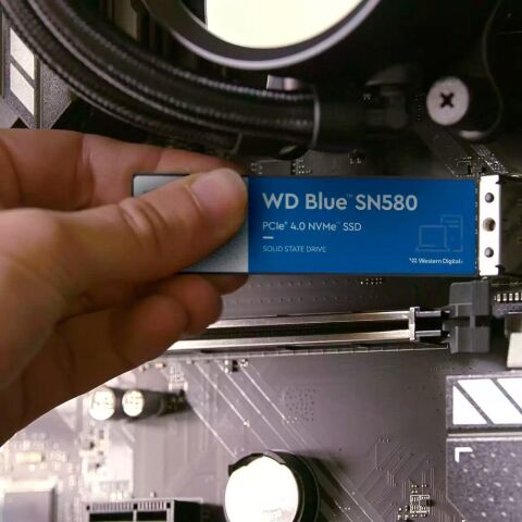 Накопитель SSD M.2 2280 1TB SN580 Blue WD (WDS100T3B0E) - Нулевой остаток (Feed)  - Нулевой остаток (Feed) 