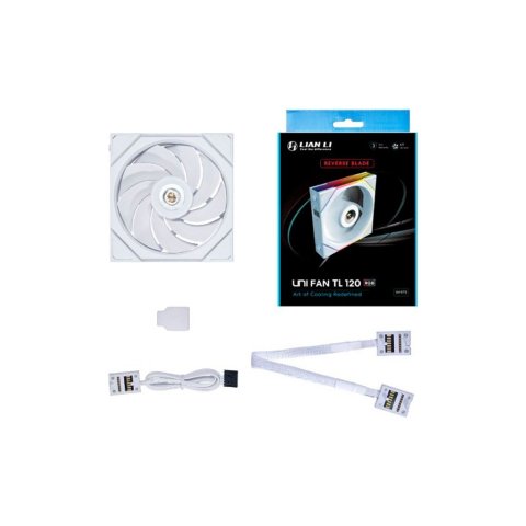 Кулер для корпуса Lian Li TL 120-1, White Cooler (G99.12TL1W.00) - Нулевой остаток (Feed)  - Нулевой остаток (Feed) 