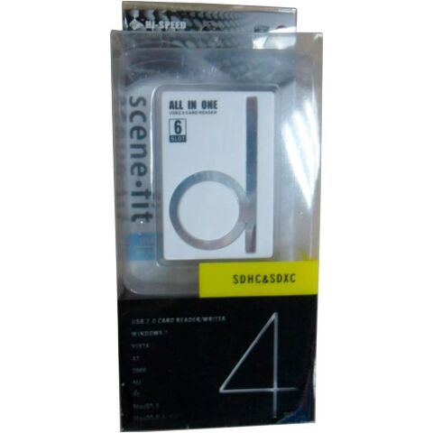 Считыватель флеш-карт Atcom TD2029 USB 2.0 ALL IN 1 - (Memory Stick (MS) , Secure Digit (10729) - Нулевой остаток (Feed) - Нулевой остаток (Feed)