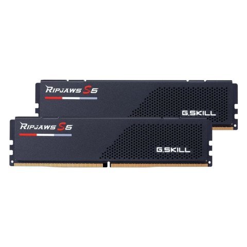 Модуль памяти для компьютера DDR5 48GB (2x24GB) 5600 MHz Ripjaws S5 Black G.Skill (F5-5600J4040D24GX2-RS5K) - Нулевой остаток (Feed)  - Нулевой остаток (Feed)