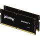 Модуль памяти для ноутбука SoDIMM DDR5 64GB (2x32GB) 5600 MHz FURY Impact Kingston Fury (ex.HyperX) (KF556S40IBK2-64) - Модули памяти к ноутбукам  - Модули памяти к ноутбукам 
