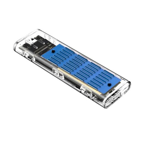 Карман внешний Dynamode M.2 SSD NVMe/SATA combo ч-з USB3.2 GEN2 Type-C (DM-CAD-SSD09) - Аксессуары к HDD  - Аксессуары к HDD 