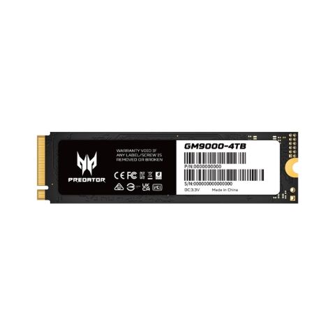 Накопитель SSD M.2 2280 4TB GM9000 Acer Predator (BL.9BWWR.131) - Внутренние SSD  - Внутренние SSD 