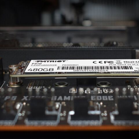 Накопитель SSD M.2 2280 480GB Patriot (P310P480GM28) - Нулевой остаток (Feed)  - Нулевой остаток (Feed) 