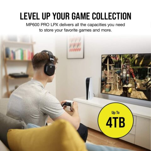 Накопитель SSD M.2 2280 4TB MP600PRO LPX Corsair (CSSD-F4000GBMP600PLP) - Внутренние SSD  - Внутренние SSD 