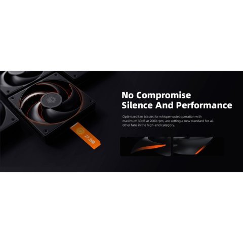 Кулер для корпуса ID-Cooling AS-120-K - Нулевой остаток (Feed)  - Нулевой остаток (Feed) 