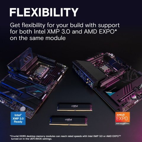 Модуль памяти для компьютера DDR5 32GB (2x16GB) 6000 MHz Pro Overclocking Micron (CP2K16G60C36U5B) - Нулевой остаток (Feed)  - Нулевой остаток (Feed)