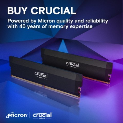 Модуль памяти для компьютера DDR5 32GB (2x16GB) 6000 MHz Pro Overclocking Micron (CP2K16G60C36U5B) - Нулевой остаток (Feed)  - Нулевой остаток (Feed)