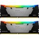 Модуль памяти для компьютера DDR4 64GB (2x32GB) 3200 MHz FURYRenegadeRGB Kingston Fury (ex.HyperX) (KF432C16RB2AK2/64) - Нулевой остаток (Feed)  - Нулевой остаток (Feed)