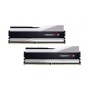 Модуль памяти для компьютера DDR5 32GB (2x16GB) 6000 MHz Trident Z5 Silver G.Skill (F5-6000J3636F16GX2-TZ5S)