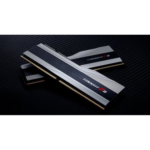 Модуль памяти для компьютера DDR5 32GB (2x16GB) 6000 MHz Trident Z5 Silver G.Skill (F5-6000J3636F16GX2-TZ5S) - Нулевой остаток (Feed)  - Нулевой остаток (Feed)