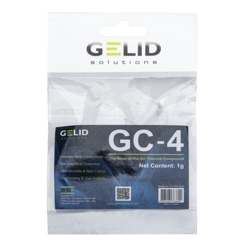 Термопаста Gelid Solutions GC4 1g (TC-GC-04-A) - Термопасты  - Термопасты 