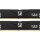 Модуль памяти для компьютера DDR5 32GB (2x16GB) 5600 MHz IRDM Black Goodram (IR-5600D564L30S/32GDC) - Нулевой остаток (Feed)  - Нулевой остаток (Feed)