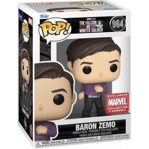 Фигурка Funko Marvel Baron Zemo Figure Фанко Барон Земо 964 (Limited CC Exclusive) -   -
