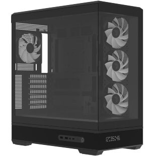 Корпус для ПК AeroCool P500B Digi-BK-v1 Black (ACCM-PN09143.11)
